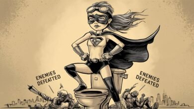 Rad Gurl Ploppage 1 toilet poop