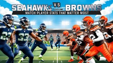Seahawks vs Cleveland Browns Match Player Stats